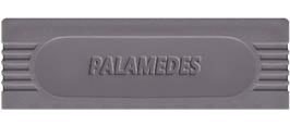 Top of cartridge artwork for Palamedes on the Nintendo Game Boy.