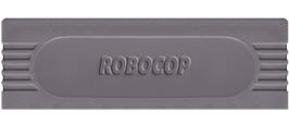 Top of cartridge artwork for Robocop on the Nintendo Game Boy.