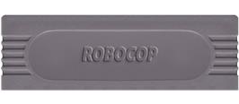 Top of cartridge artwork for Robocop on the Nintendo Game Boy.