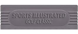 Top of cartridge artwork for Sports Illustrated - Golf Classic on the Nintendo Game Boy.