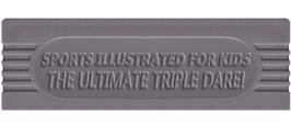 Top of cartridge artwork for Sports Illustrated For Kids - The Ultimate Triple Dare! on the Nintendo Game Boy.
