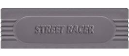 Top of cartridge artwork for Street Racer on the Nintendo Game Boy.