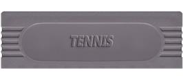 Top of cartridge artwork for Tennis on the Nintendo Game Boy.
