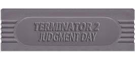 Top of cartridge artwork for Terminator 2 - Judgment Day on the Nintendo Game Boy.