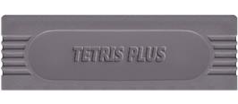 Top of cartridge artwork for Tetris Plus on the Nintendo Game Boy.