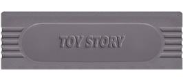Top of cartridge artwork for Toy Story on the Nintendo Game Boy.