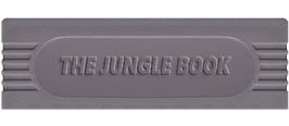 Top of cartridge artwork for Walt Disney's The Jungle Book on the Nintendo Game Boy.