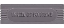 Top of cartridge artwork for Wheel Of Fortune on the Nintendo Game Boy.
