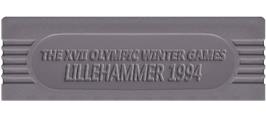 Top of cartridge artwork for Xvii Olympic Winter Games, The - Lillehammer 1994 on the Nintendo Game Boy.