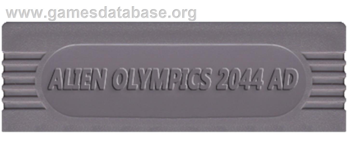 Alien Olympics - Nintendo Game Boy - Artwork - Cartridge Top