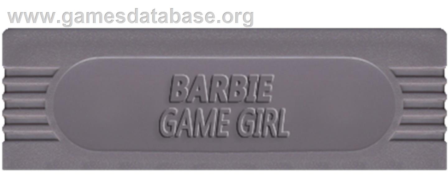 Barbie - Game Girl - Nintendo Game Boy - Artwork - Cartridge Top