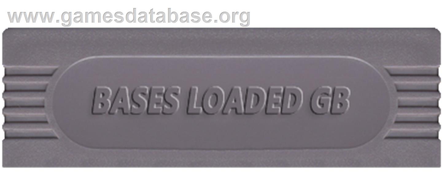 Bases Loaded - Nintendo Game Boy - Artwork - Cartridge Top