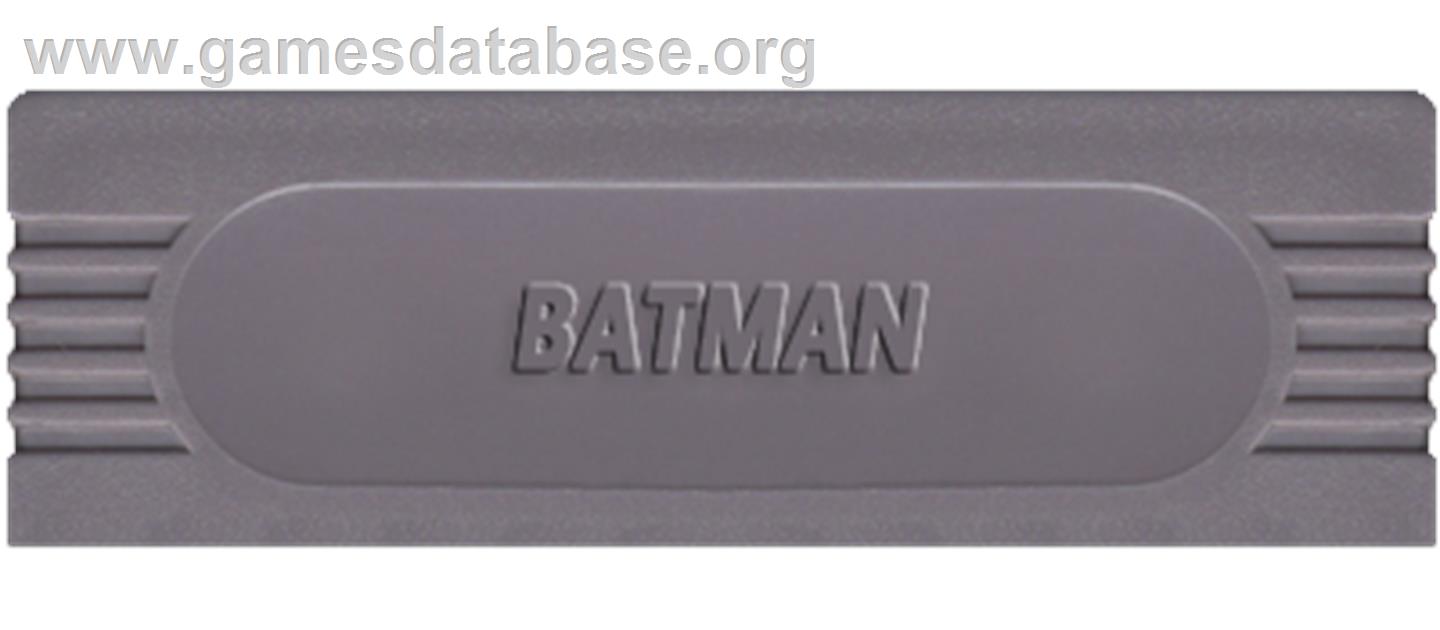 Batman - The Video Game - Nintendo Game Boy - Artwork - Cartridge Top