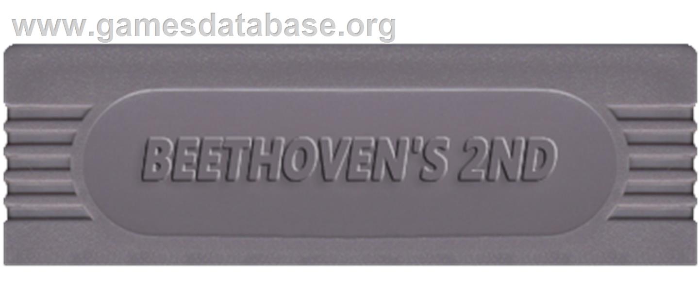 Beethoven - Nintendo Game Boy - Artwork - Cartridge Top