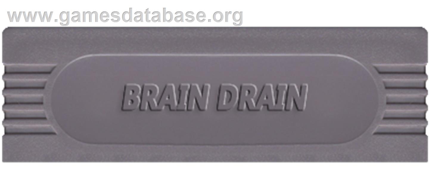 Brain Drain - Nintendo Game Boy - Artwork - Cartridge Top