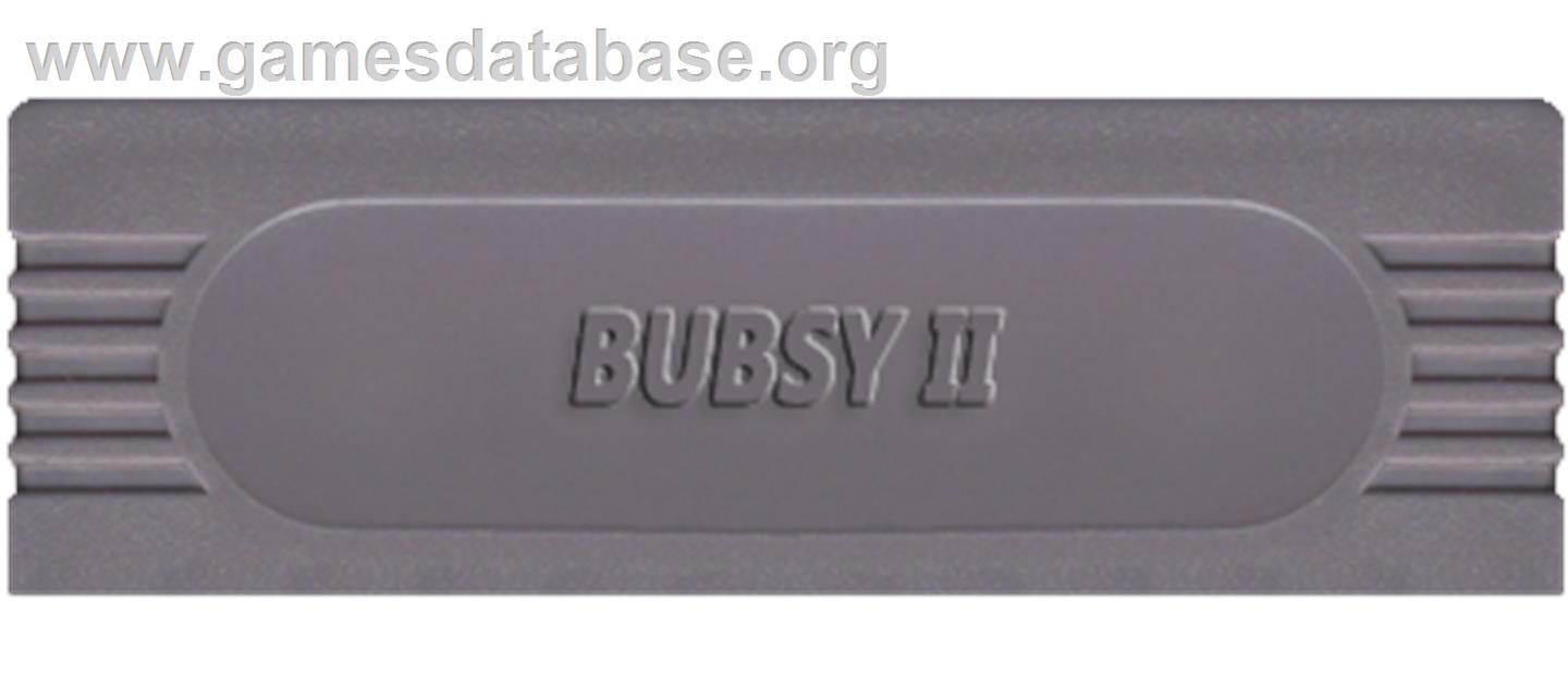 Bubsy 2 - Nintendo Game Boy - Artwork - Cartridge Top