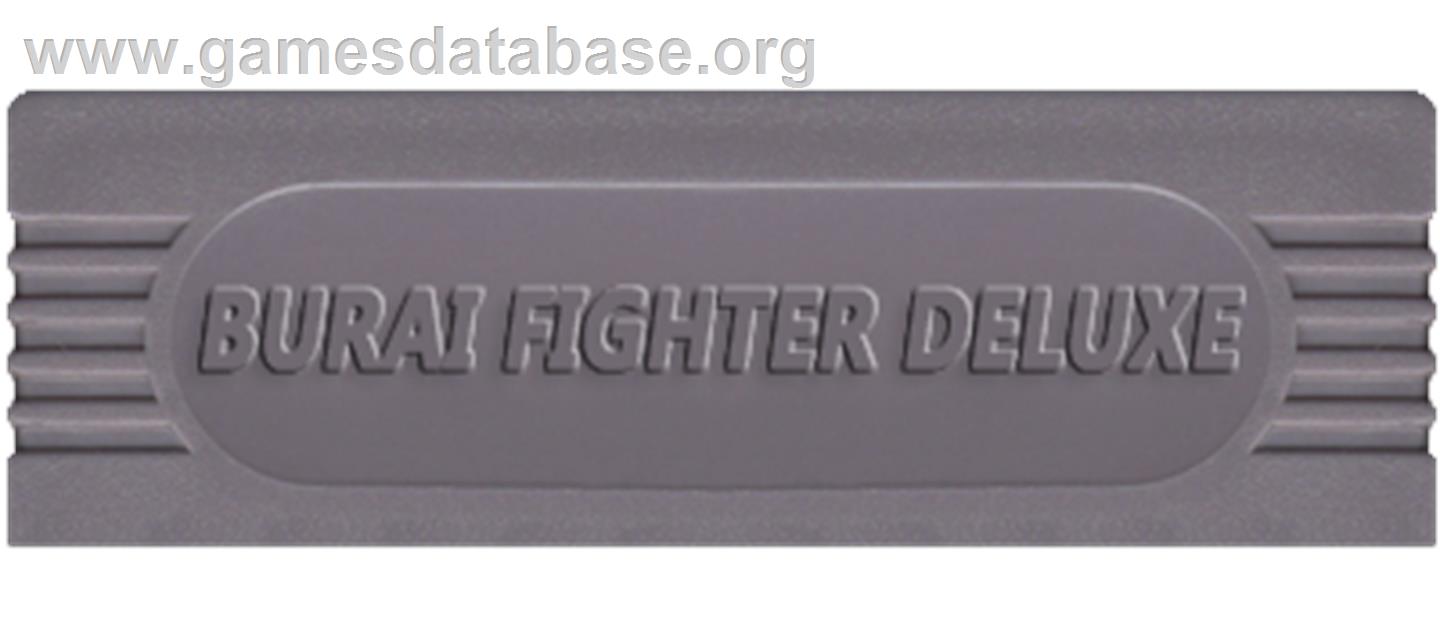 Burai Fighter Deluxe - Nintendo Game Boy - Artwork - Cartridge Top