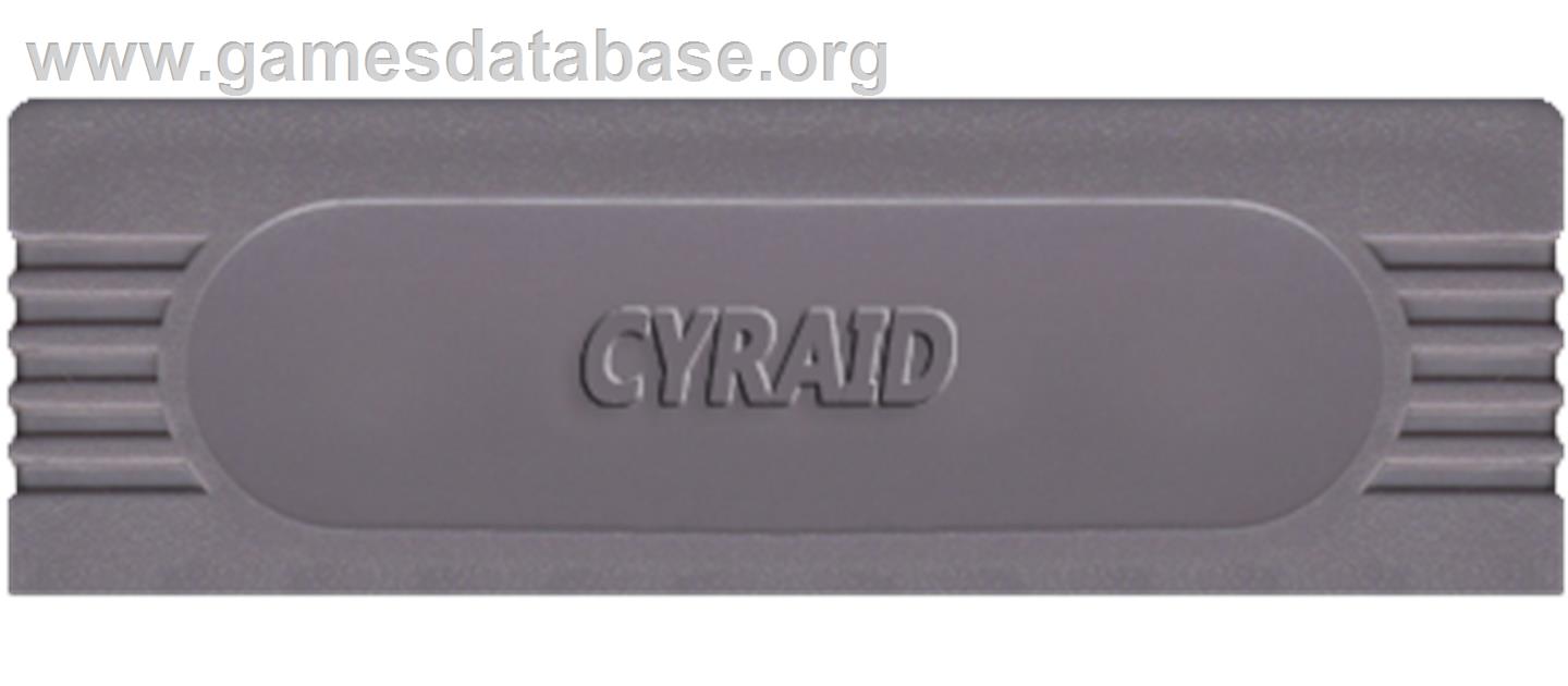 Cyraid - Nintendo Game Boy - Artwork - Cartridge Top