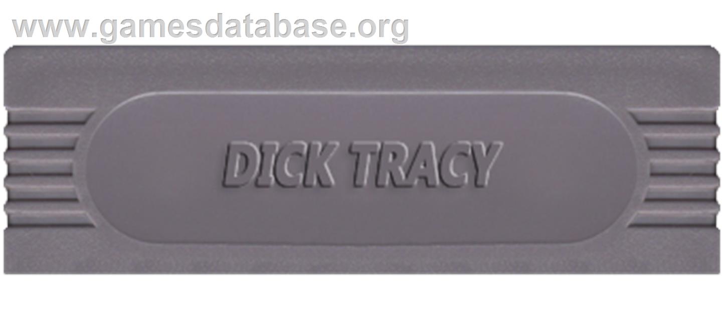 Dick Tracy - Nintendo Game Boy - Artwork - Cartridge Top