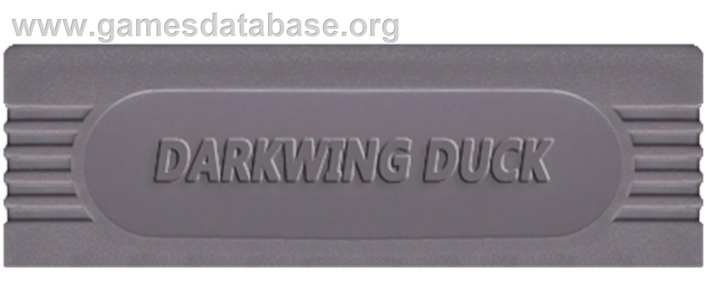 Disney's Darkwing Duck - Nintendo Game Boy - Artwork - Cartridge Top