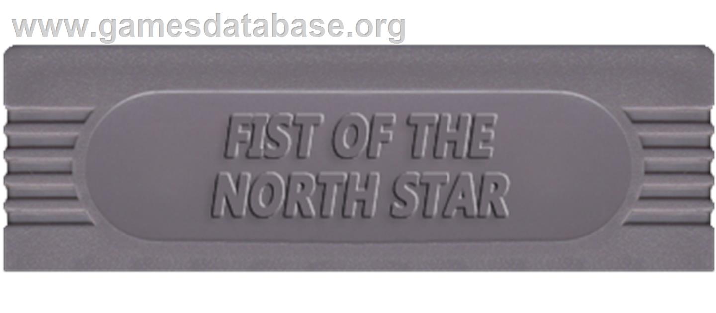 Fist Of The North Star - Nintendo Game Boy - Artwork - Cartridge Top