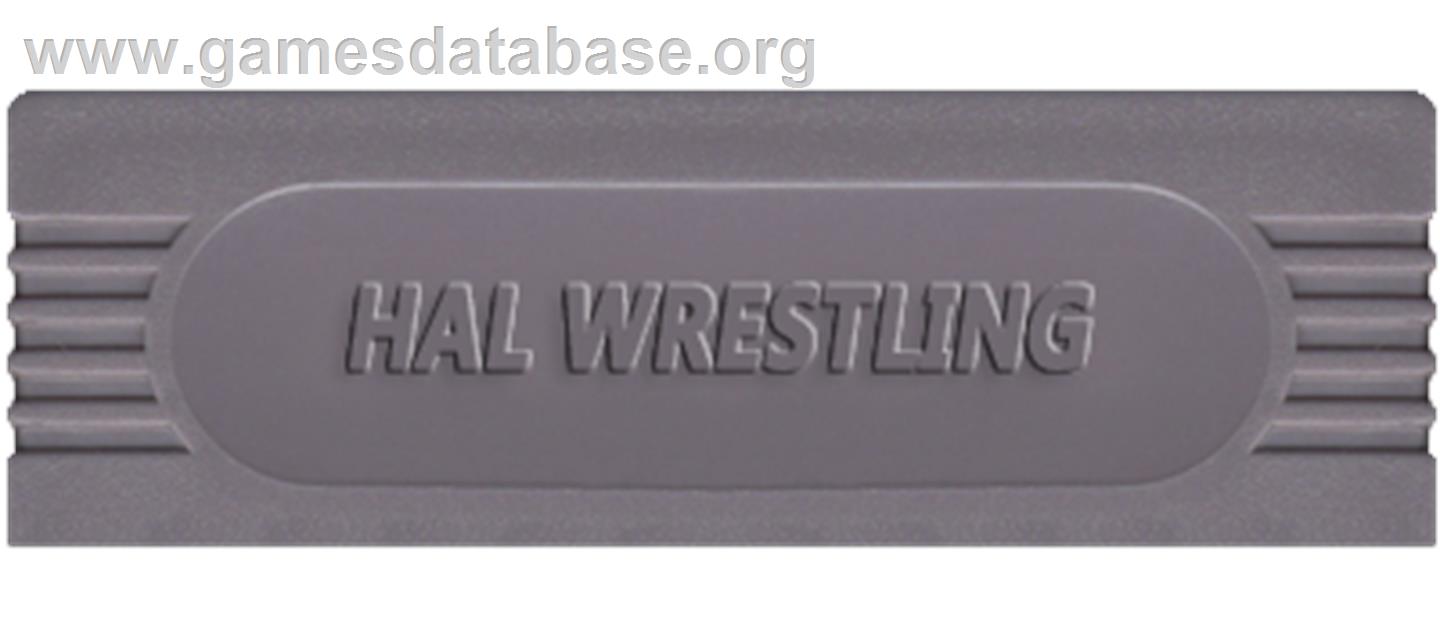 Hal Wrestling - Nintendo Game Boy - Artwork - Cartridge Top