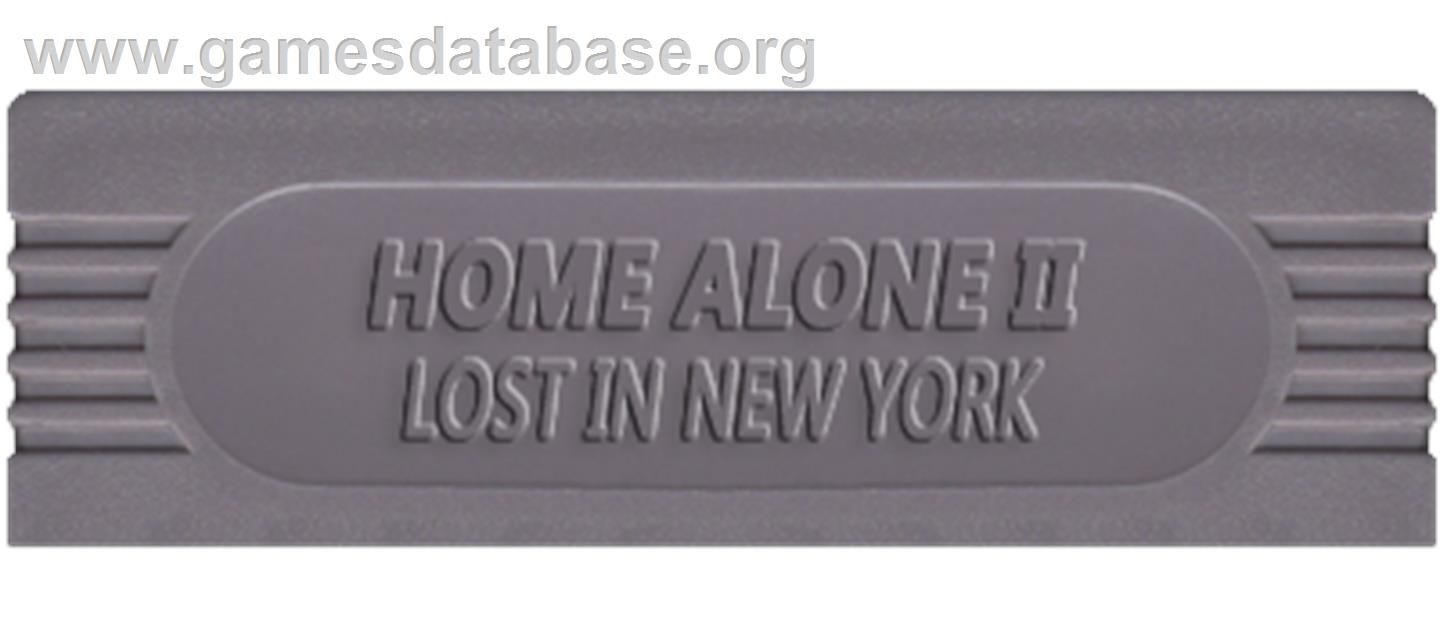 Home Alone 2 - Lost In New York - Nintendo Game Boy - Artwork - Cartridge Top