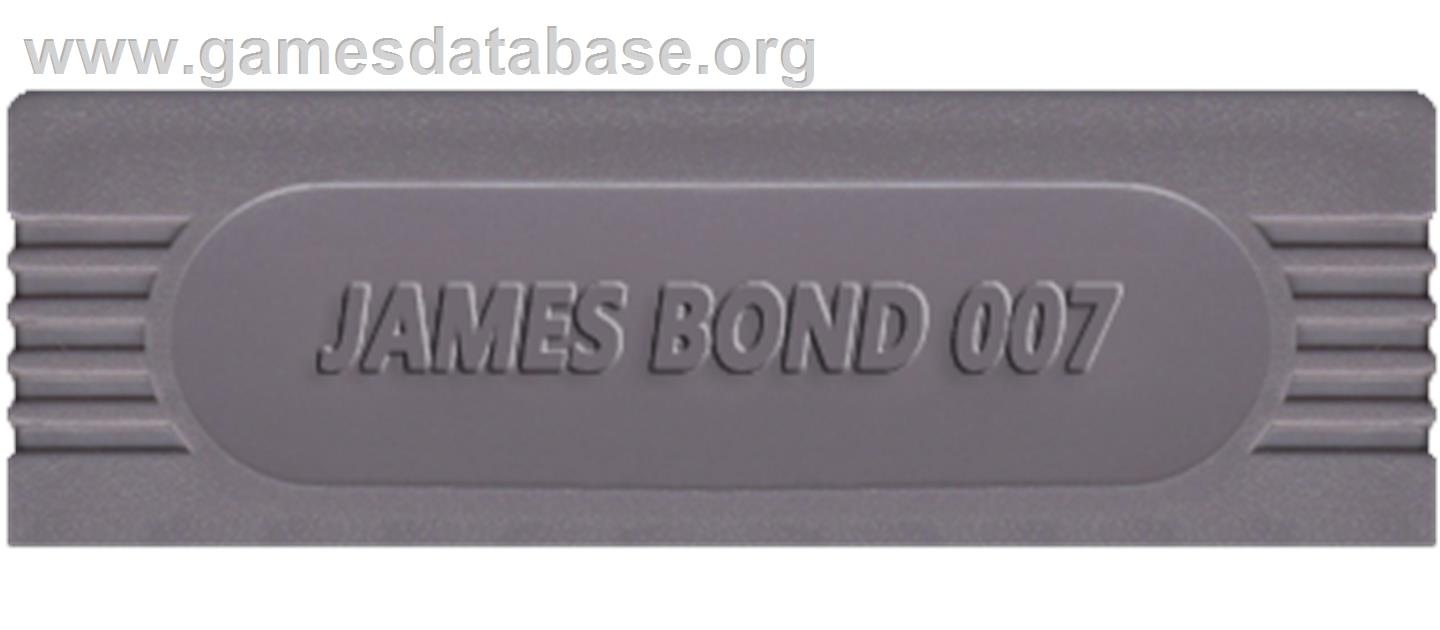 James Bond 007 - Nintendo Game Boy - Artwork - Cartridge Top