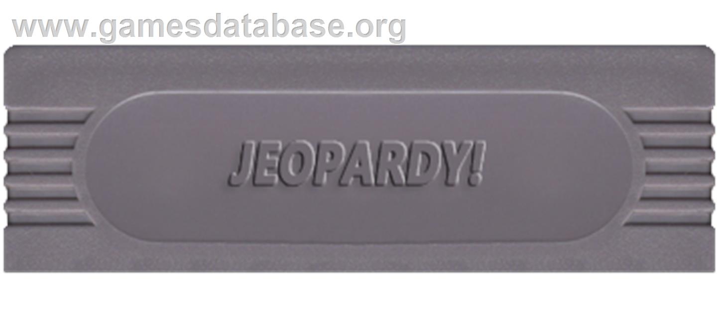 Jeopardy! - Nintendo Game Boy - Artwork - Cartridge Top
