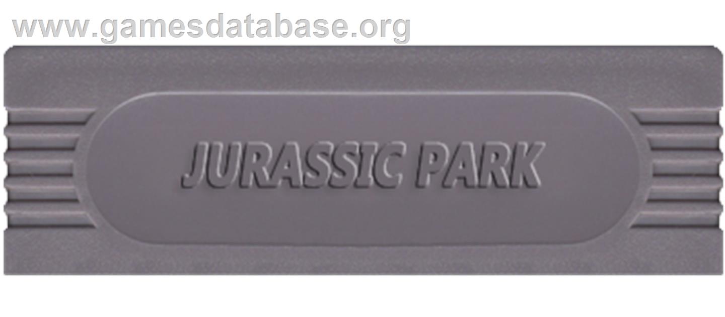 Jurassic Park - Nintendo Game Boy - Artwork - Cartridge Top