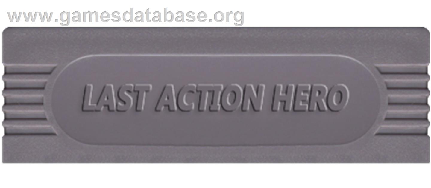 Last Action Hero - Nintendo Game Boy - Artwork - Cartridge Top