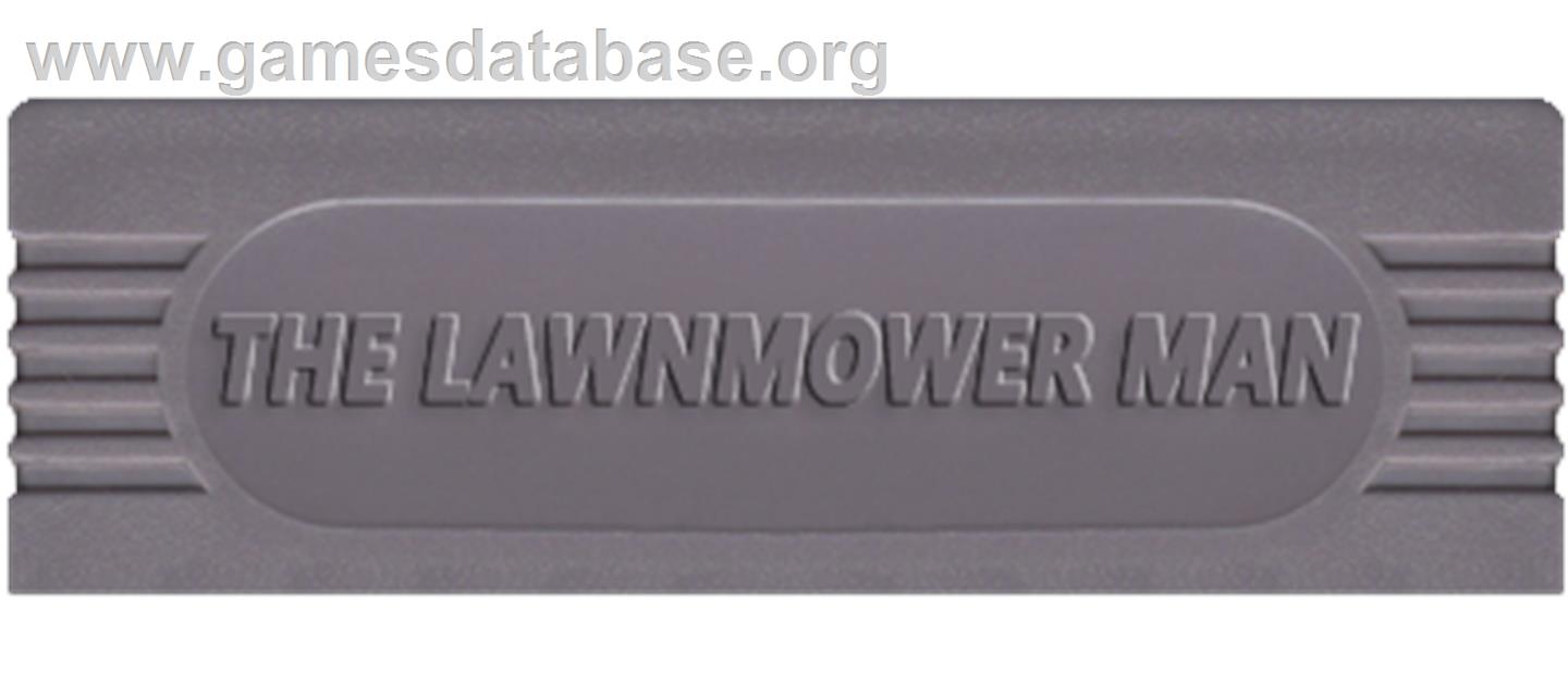 Lawnmower Man - Nintendo Game Boy - Artwork - Cartridge Top