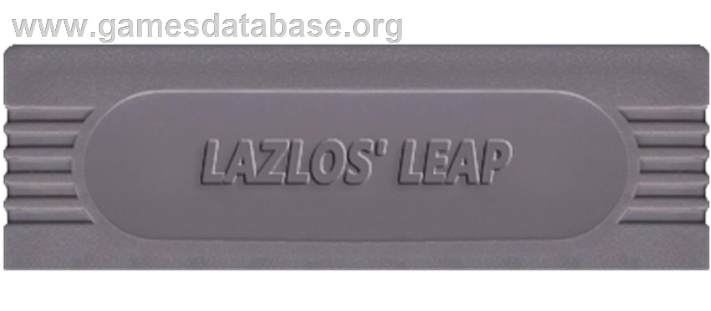 Lazlos' Leap - Nintendo Game Boy - Artwork - Cartridge Top