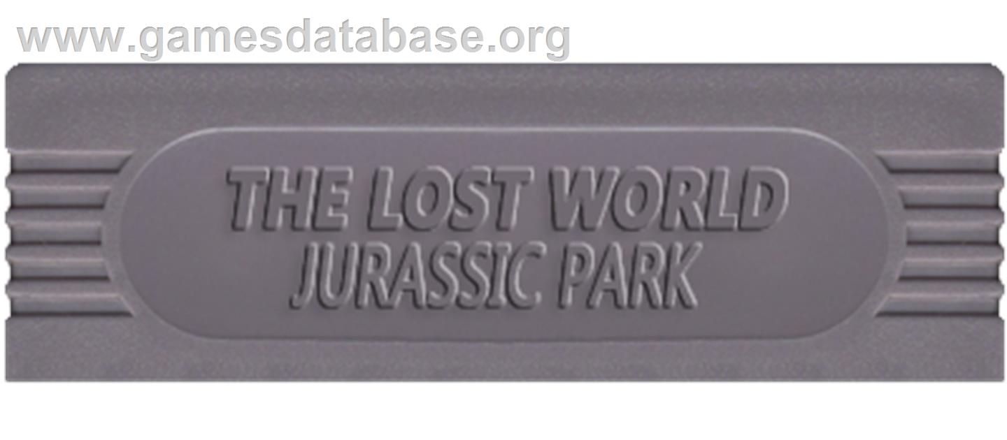 Lost World: Jurassic Park - Nintendo Game Boy - Artwork - Cartridge Top