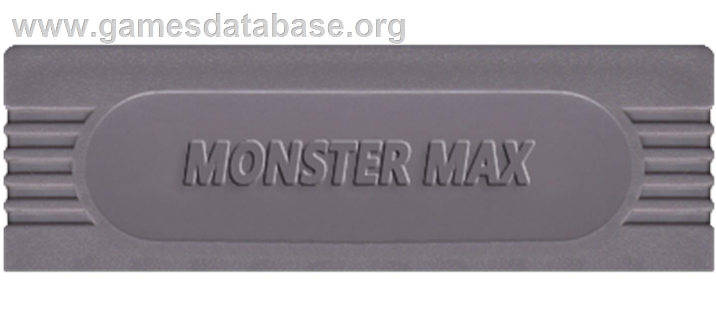 Monster Max - Nintendo Game Boy - Artwork - Cartridge Top