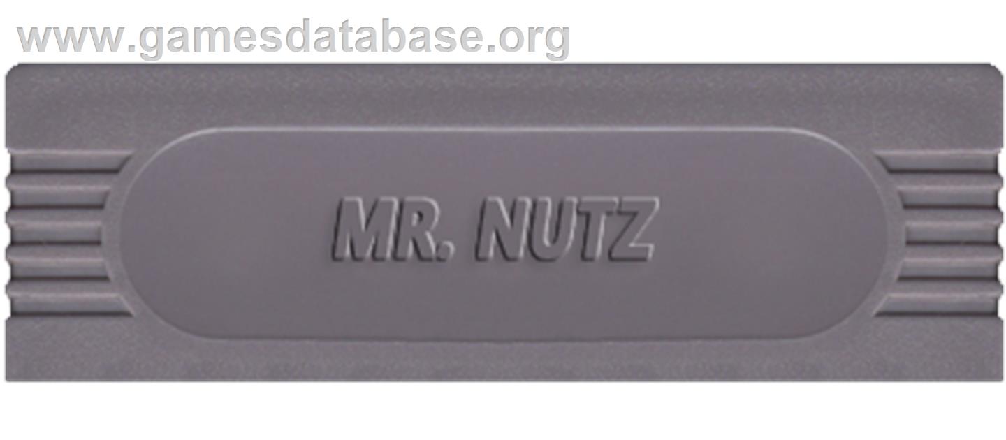 Mr. Nutz - Nintendo Game Boy - Artwork - Cartridge Top