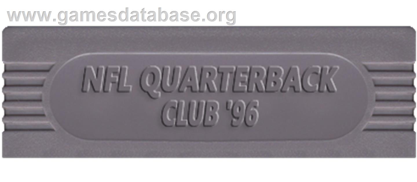 NFL Quarterback Club '96 - Nintendo Game Boy - Artwork - Cartridge Top