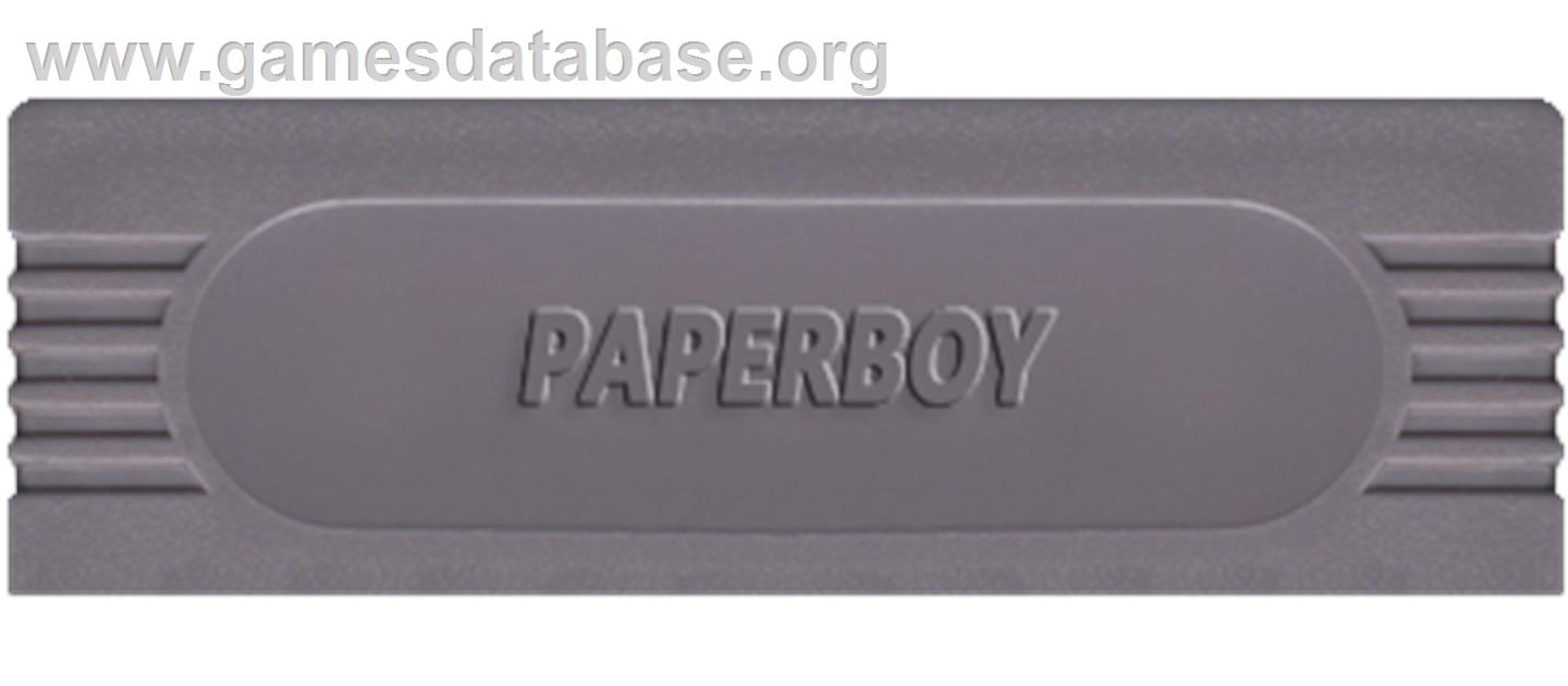 Paperboy - Nintendo Game Boy - Artwork - Cartridge Top