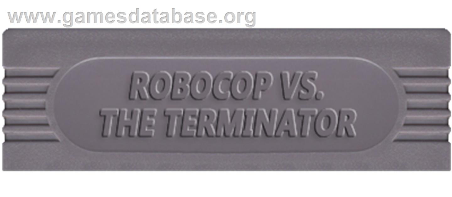 Robocop Vs. The Terminator - Nintendo Game Boy - Artwork - Cartridge Top