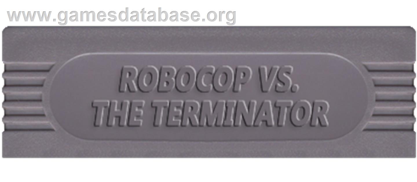 Robocop vs. the Terminator - Nintendo Game Boy - Artwork - Cartridge Top