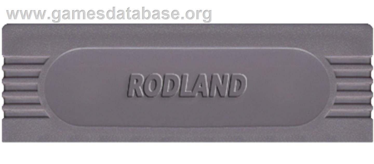 Rod Land - Nintendo Game Boy - Artwork - Cartridge Top