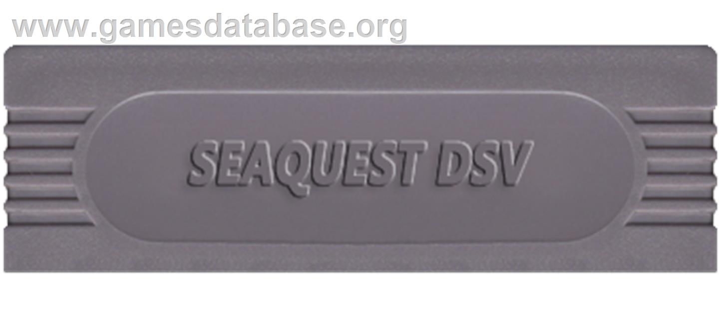 SeaQuest DSV - Nintendo Game Boy - Artwork - Cartridge Top