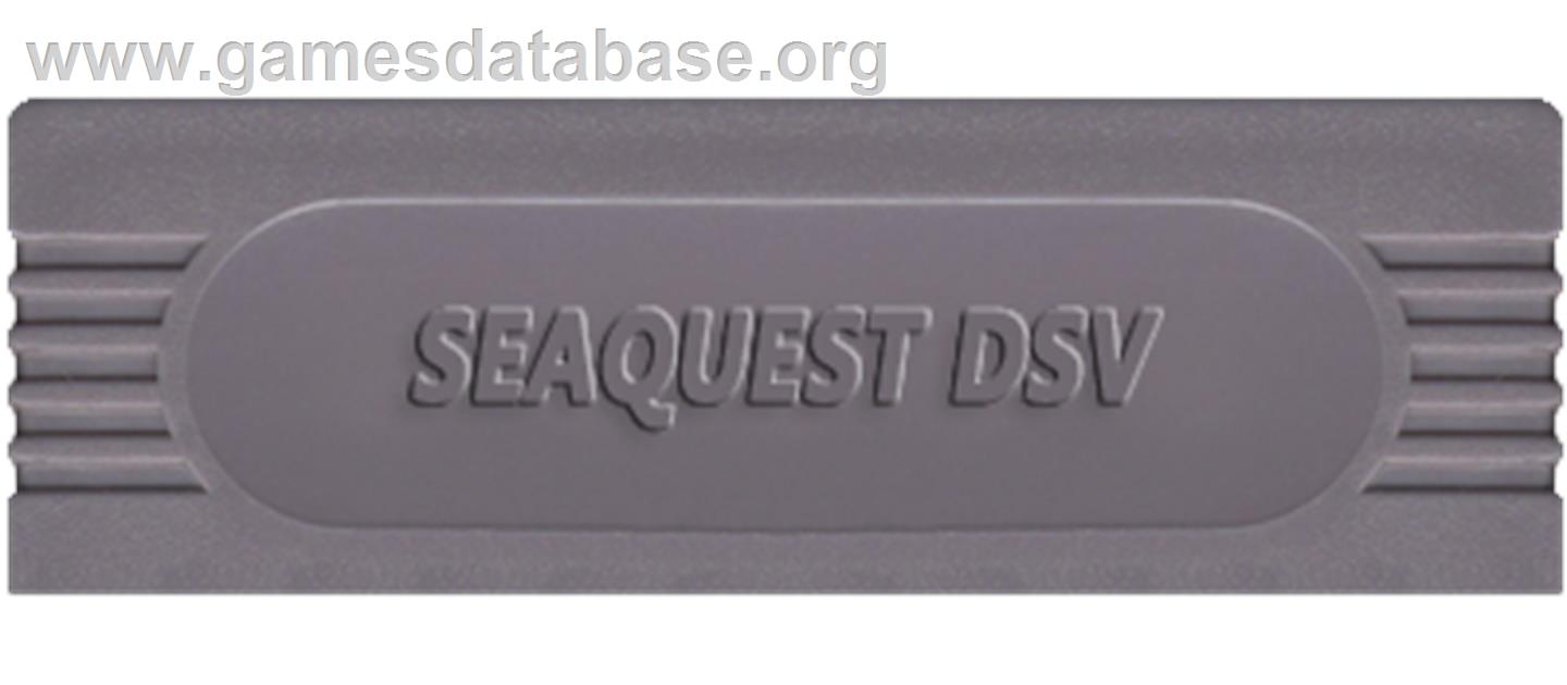 Seaquest Dsv - Nintendo Game Boy - Artwork - Cartridge Top