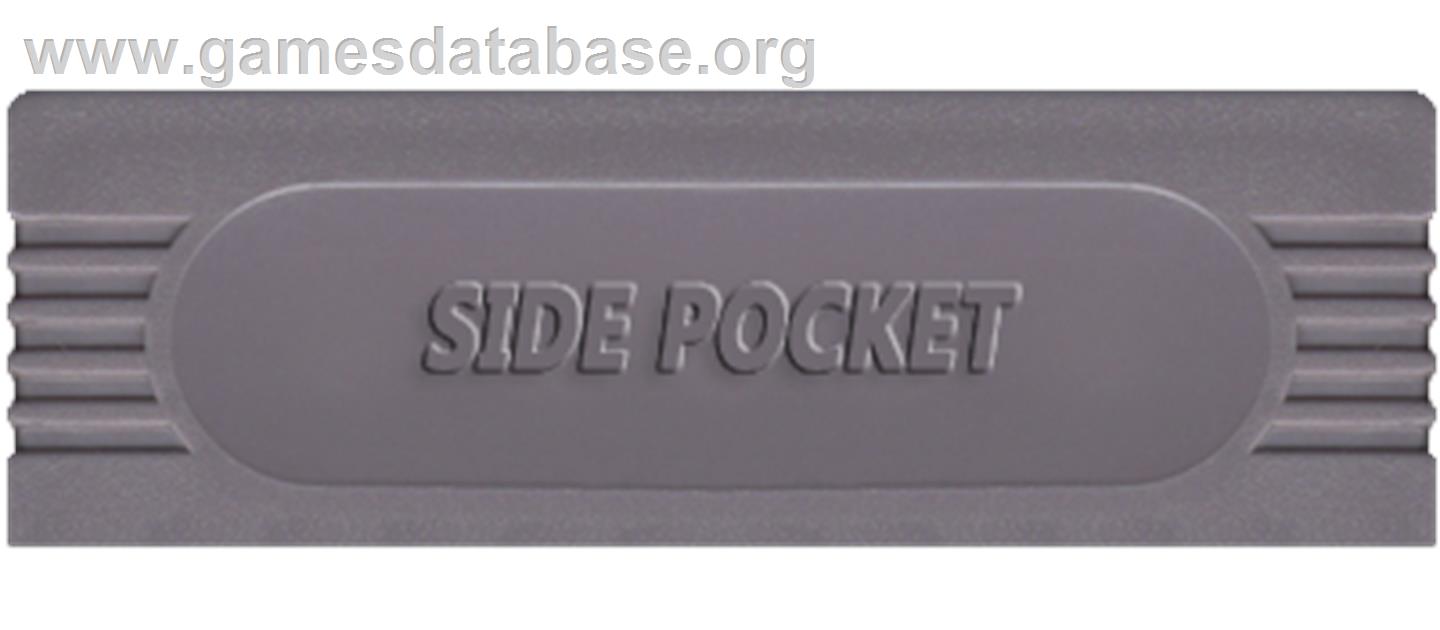 Side Pocket - Nintendo Game Boy - Artwork - Cartridge Top