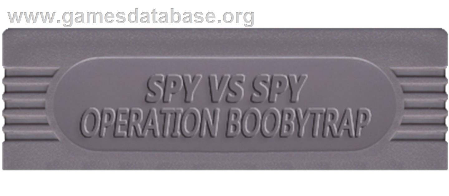 Spy Vs Spy - Operation Boobytrap - Nintendo Game Boy - Artwork - Cartridge Top