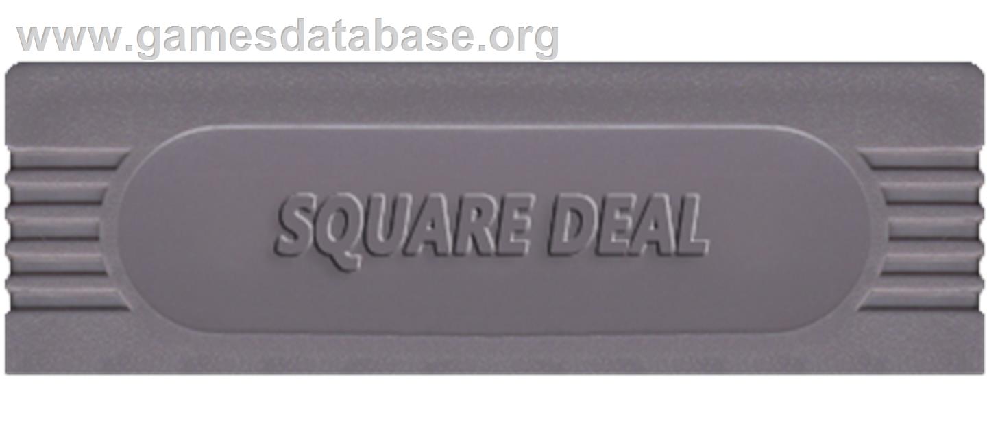 Square Deal - Nintendo Game Boy - Artwork - Cartridge Top