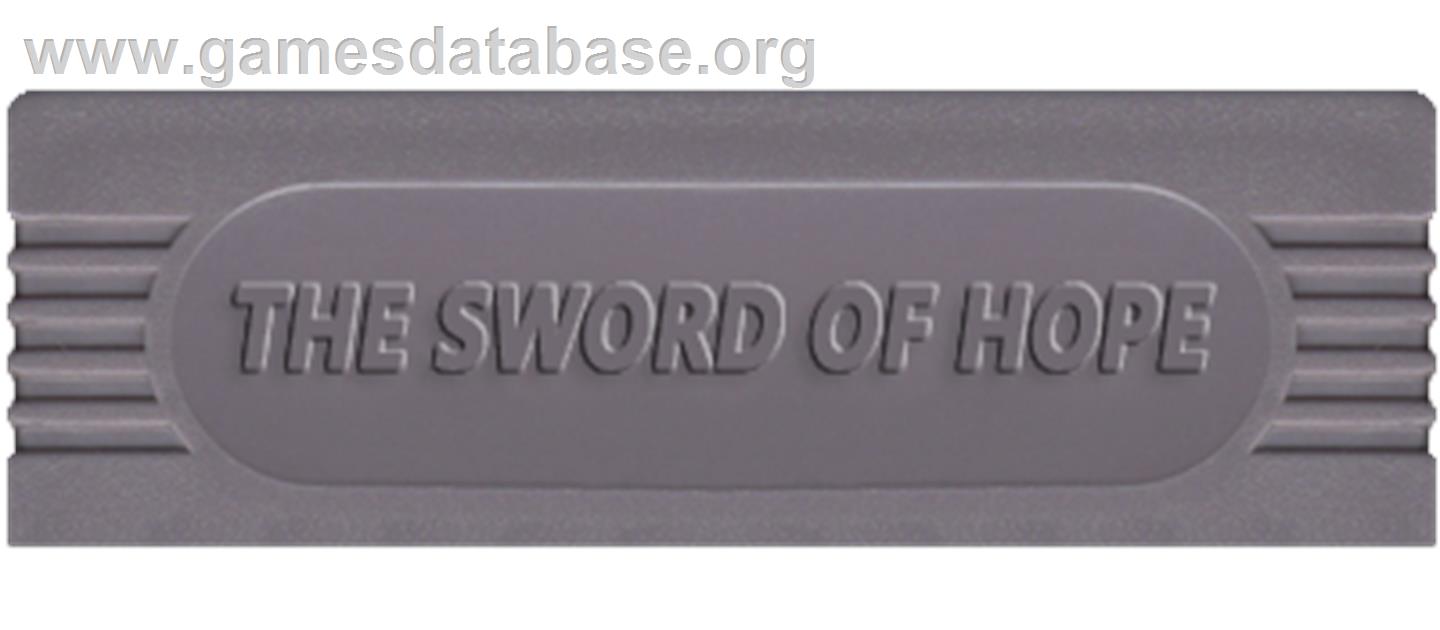 Sword of Hope - Nintendo Game Boy - Artwork - Cartridge Top