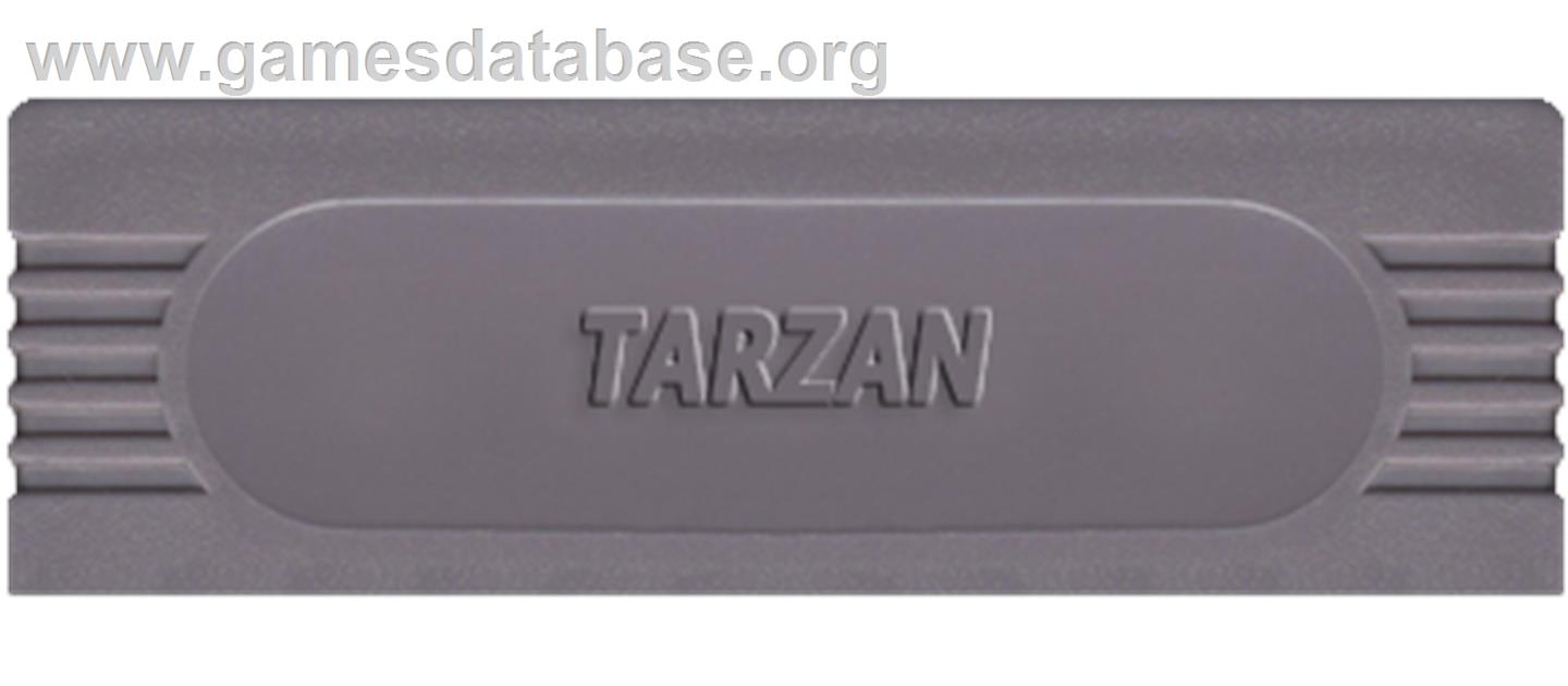 Tarzan - Lord of the Jungle - Nintendo Game Boy - Artwork - Cartridge Top