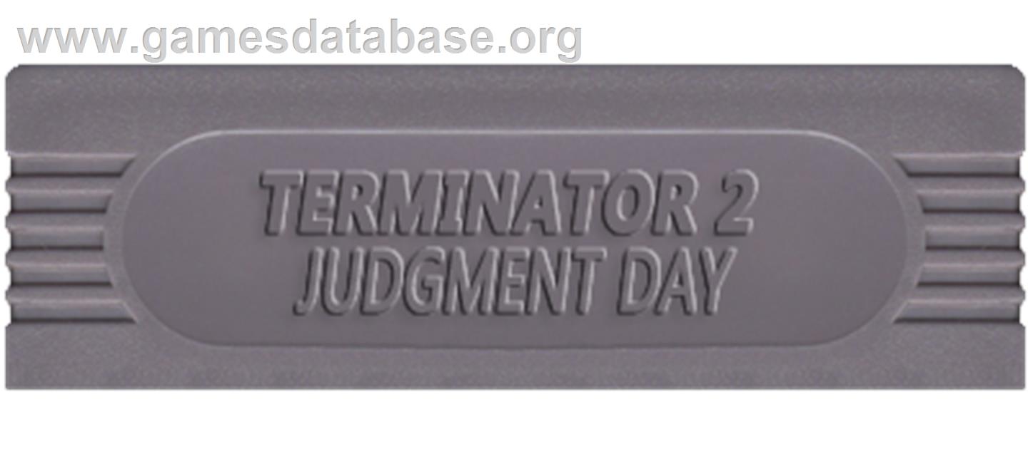 Terminator 2 - Judgment Day - Nintendo Game Boy - Artwork - Cartridge Top