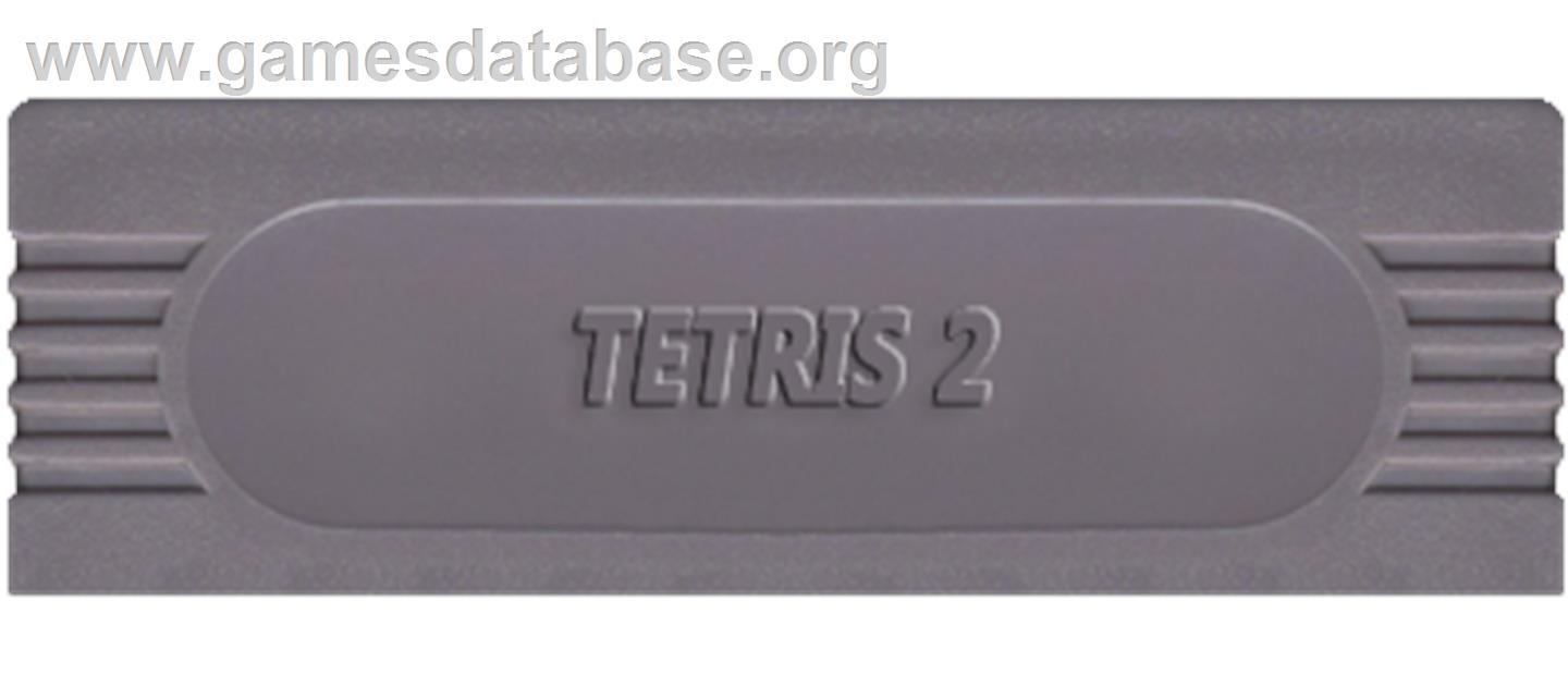 Tetris 2 - Nintendo Game Boy - Artwork - Cartridge Top
